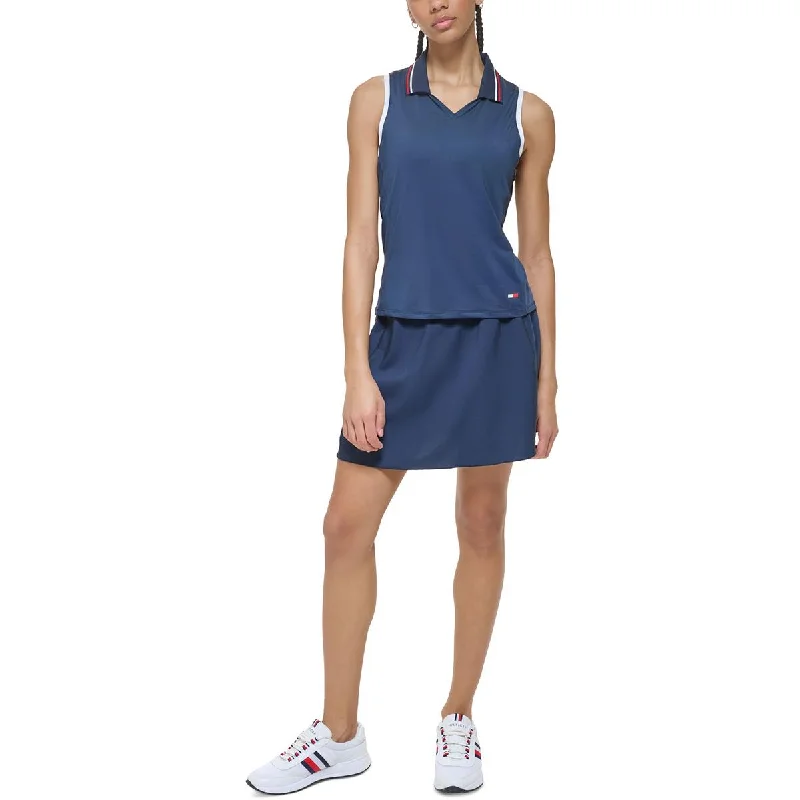 Tommy Hilfiger Sport Womens Sleeveless Fitness Polo