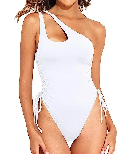 Tummy Control Side Drawstring Bathing Suits