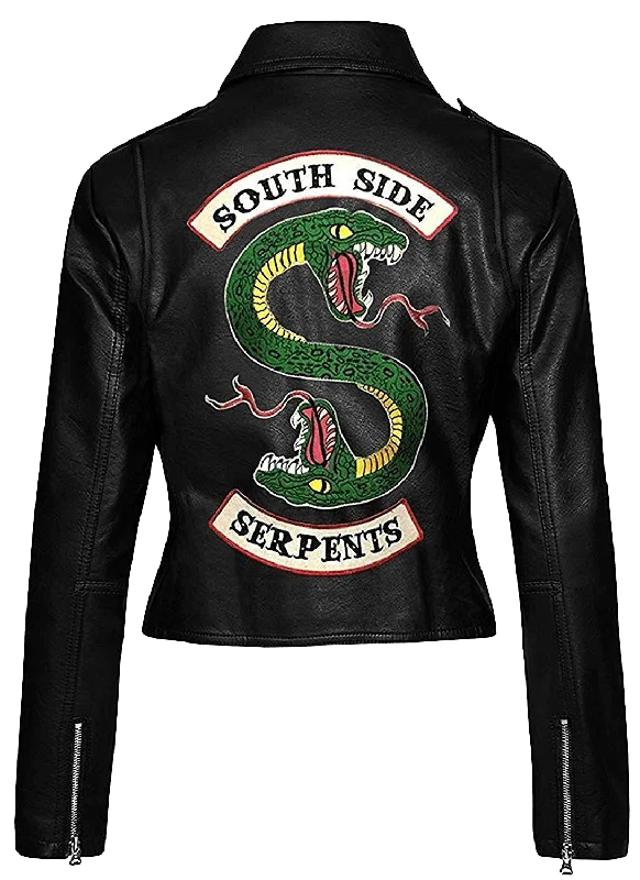 Women's Southside Serpents Comic Movie Leather Jacket | Rivedale Web Series Leather Jacket