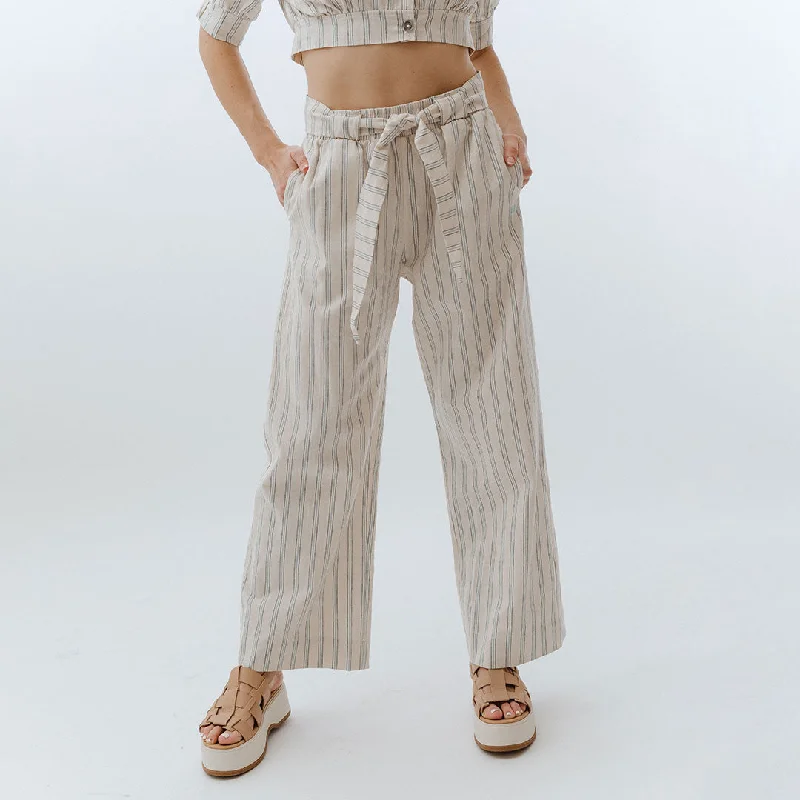 Belted Cabana Pants, High Seas