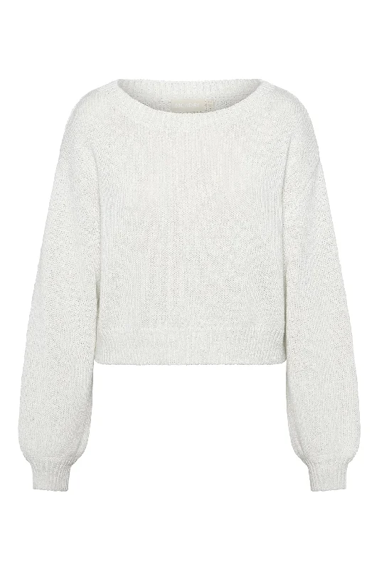 Brampton Island Sweater - White