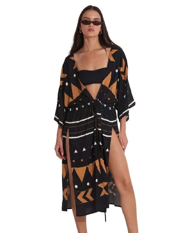 Gottex Beach Life Anat Midi Cover Up Kimono