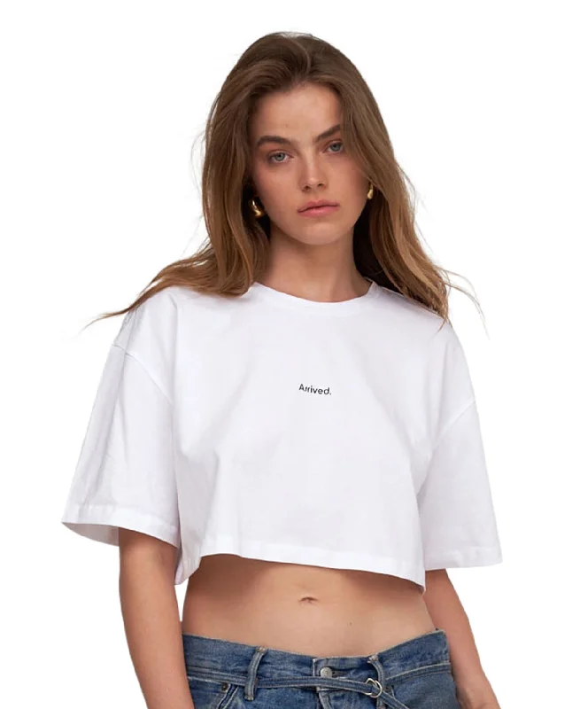 Gottex Beach Life Arrived Printed Cropped T-Shirt