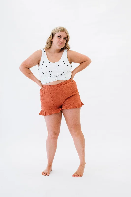 Lakeside Shorts | Rust