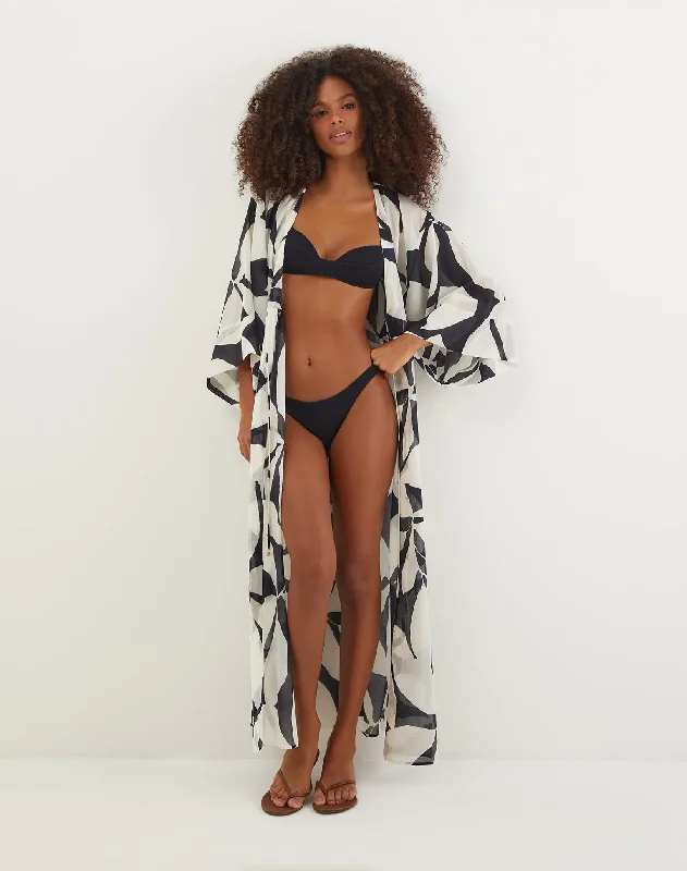 Yumi Long Kimono Cover Up - Bossa