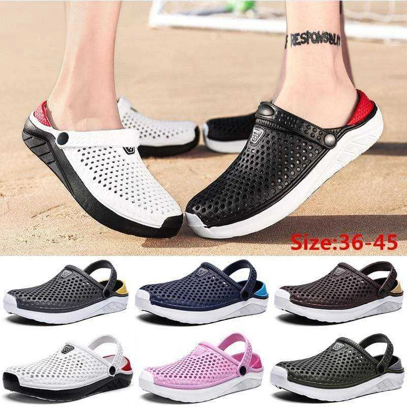 Unisex Fashion Beach Clogs Thick Sole Slipper