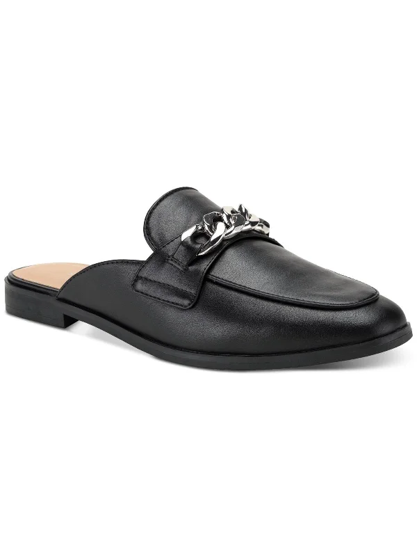 Augustaa Womens Fax Manmade Mules