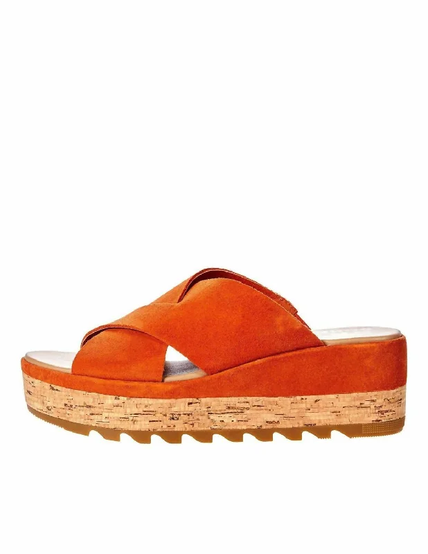 Cameron Flatform Mule In Desert Sun, Gum