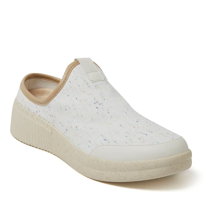 Dearfoams Women's Lila Mule Slip On Sneaker