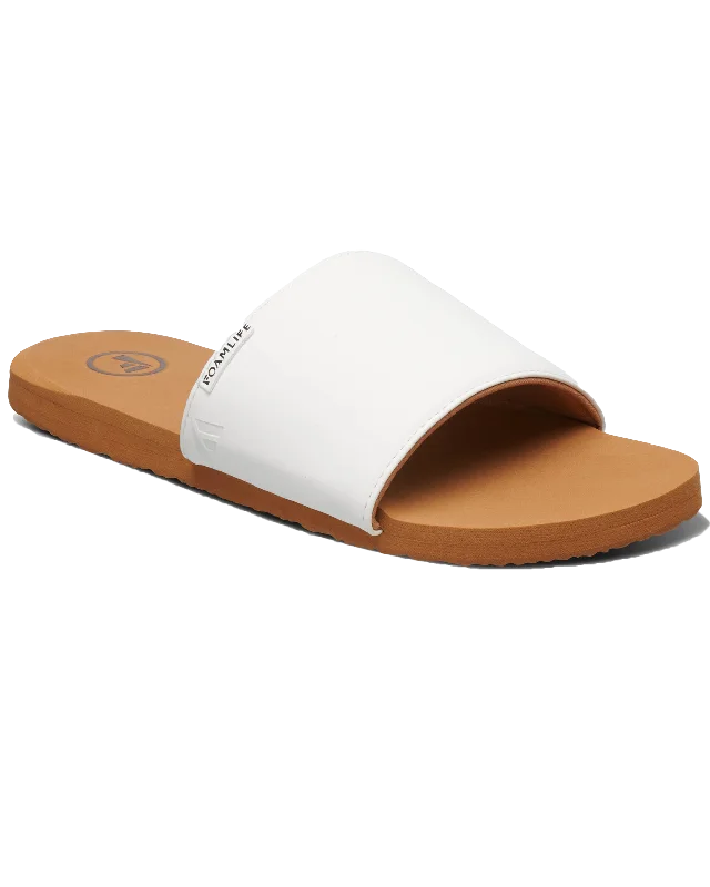 Seales Sliders in Latte Brown