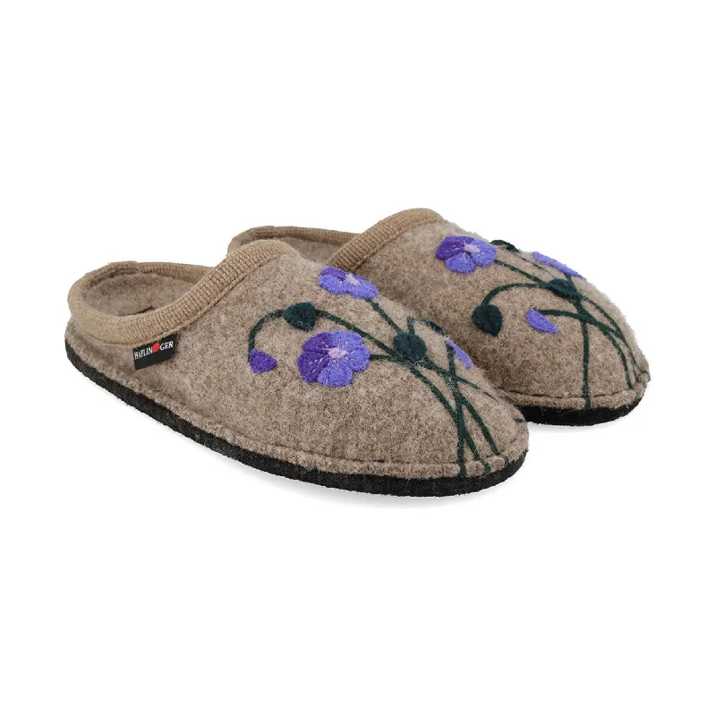 Haflinger Viola Slippers - Beige