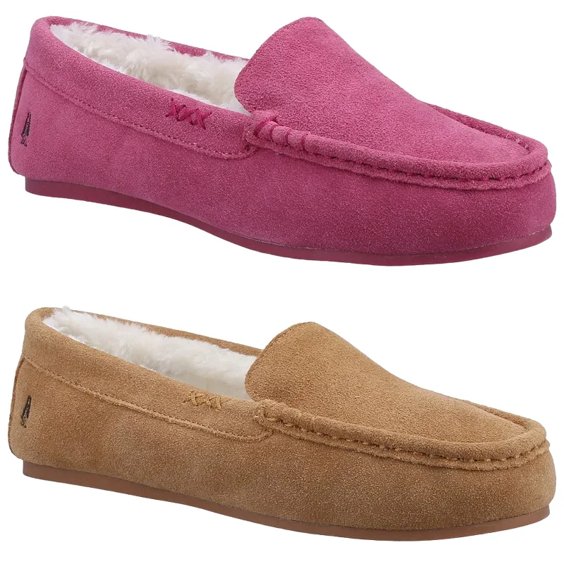 Hush Puppies Ladies Annie Mocassin Slippers