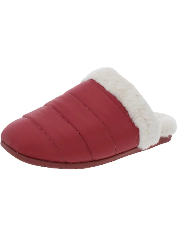 Josephine Womens Faux Fur Lined Comfort Mules