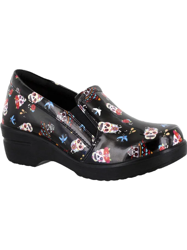 Leeza Womens Slip Resistant Clogs