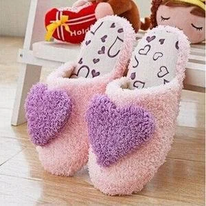 Lovely Ladies Soft Indoor Slippers Cotton-Padded Outsole Shoes