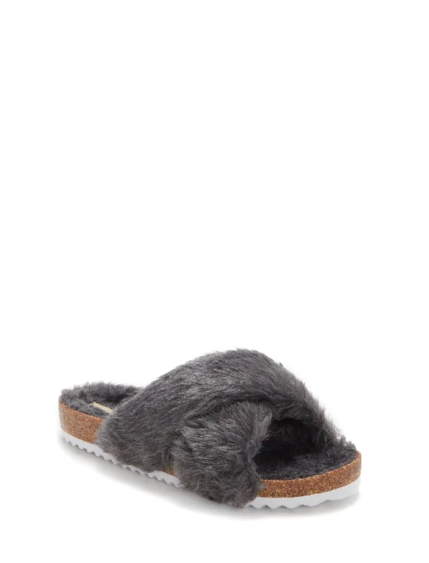 Lucky Brand Marana Furry Slide