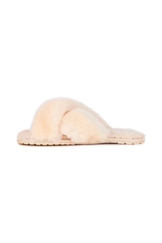 Emu Australia Mayberry Crimp Slippers in Natural