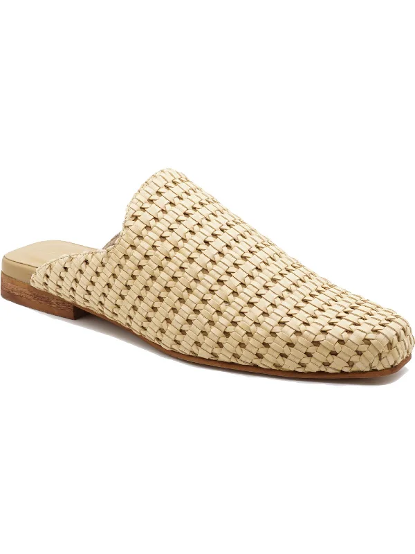 Mustique Womens Slip On Round Toe Mules