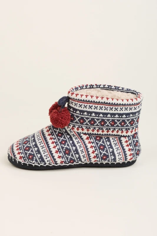 Nordic Bring Me Chocolate Slipper Boots