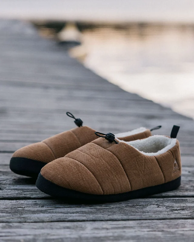 Recharge Corduroy Hut Slipper - Coconut