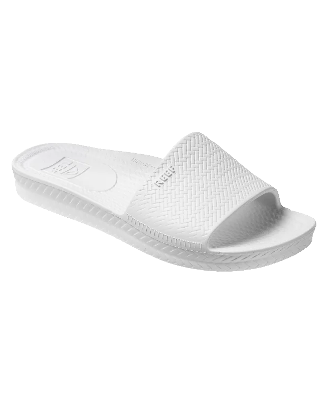 Water Scout Sliders in White