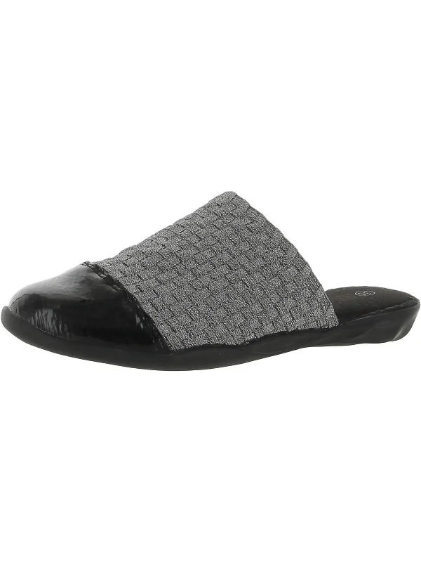 Rivera Womens Leather Slip-On Mules