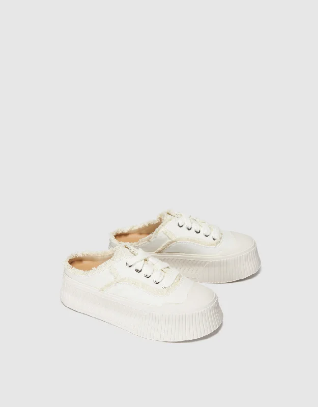 Round Toe Sneaker Slippers