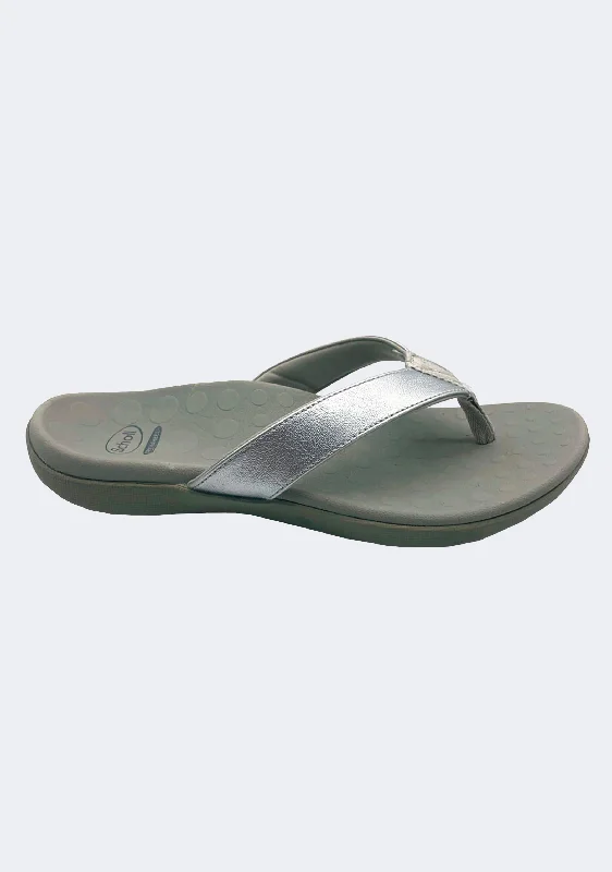 Scholl Orthaheel Women's Sonoma II Sandals Smooth/Silver