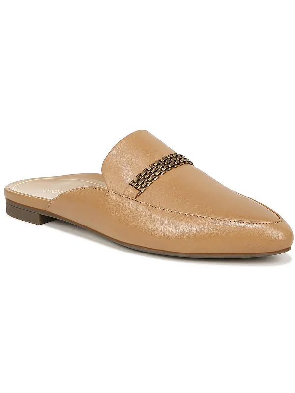 Starling Womens Leather Almond Toe Mules