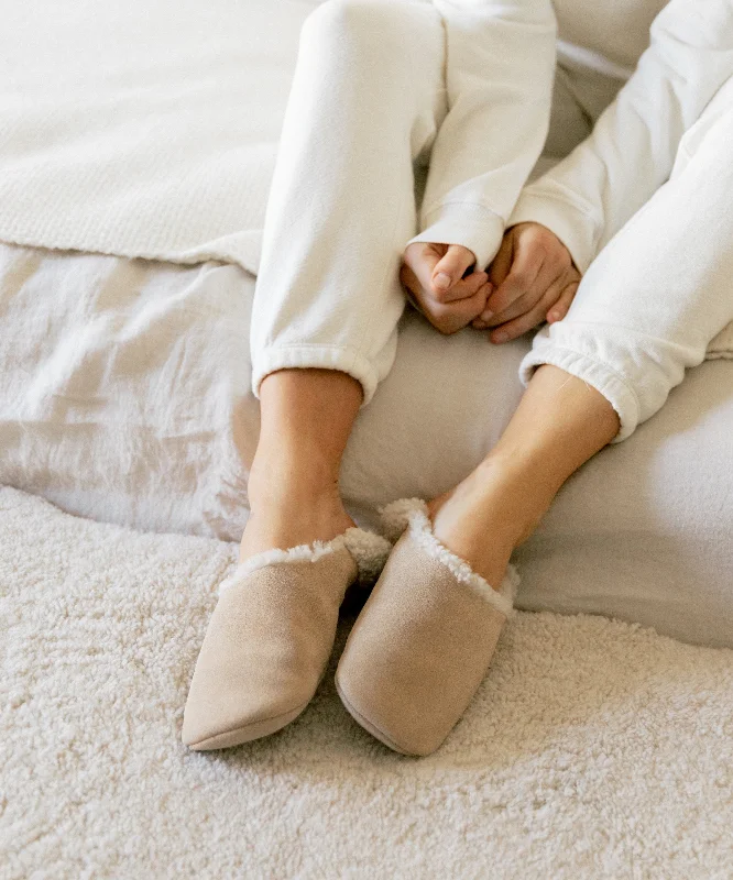 Suede Moroccan Slipper