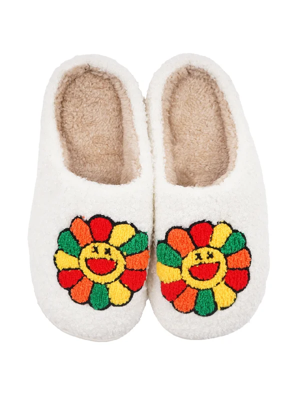 Flower Smile Slippers