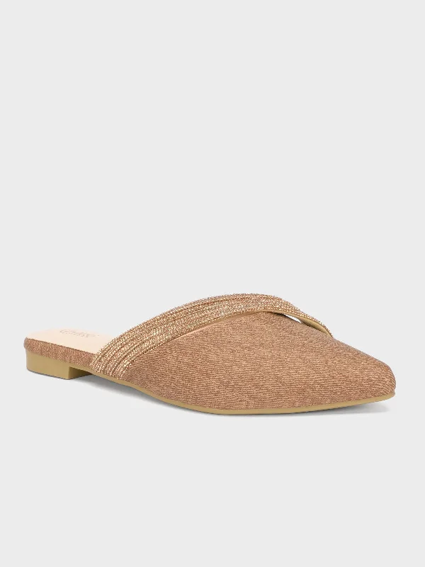 Women "MACARIA" Pointed Slide-in Slippers