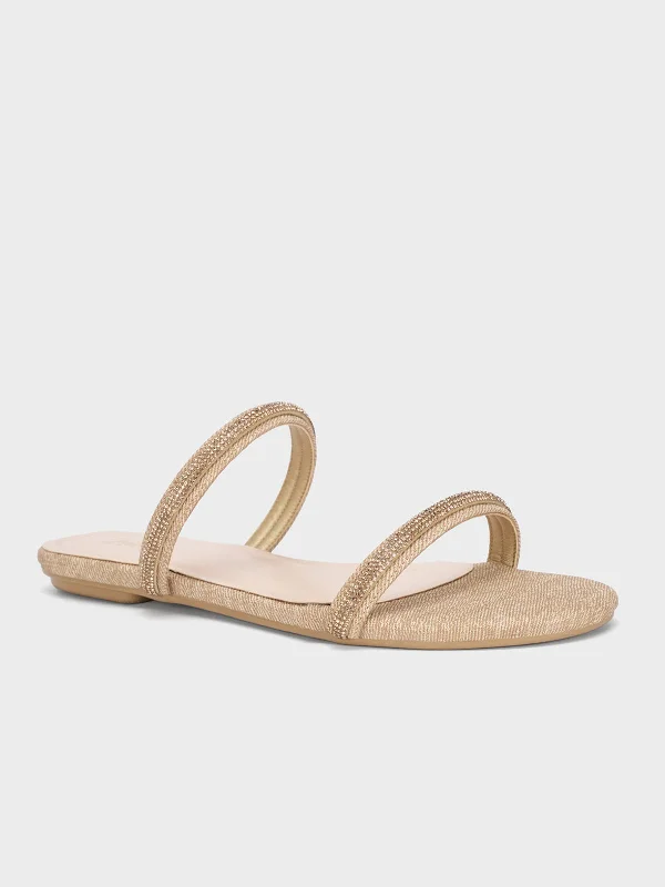 Women's "GLAUCIO" Strappy Open Toe Slippers