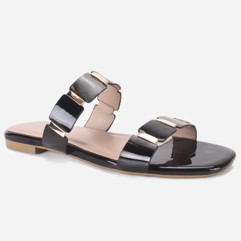 Women's "OSCAR" Flat Summer Open-Toe Slippers