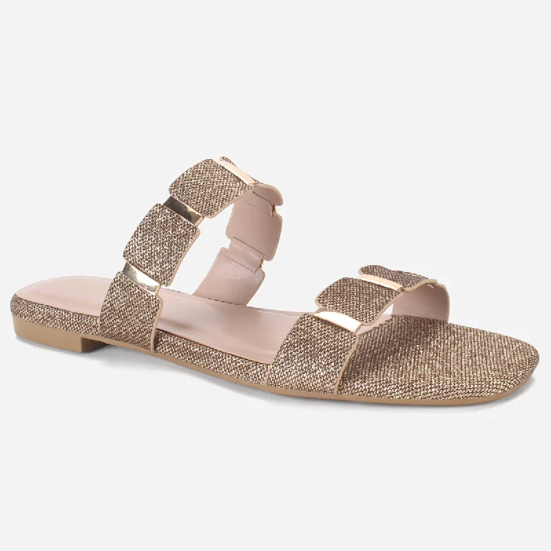 Women's "OSCAR" Flat Summer Open-Toe Slippers