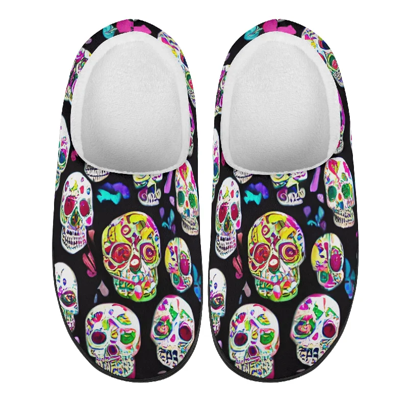 Women's Rubber Skulls Slippers