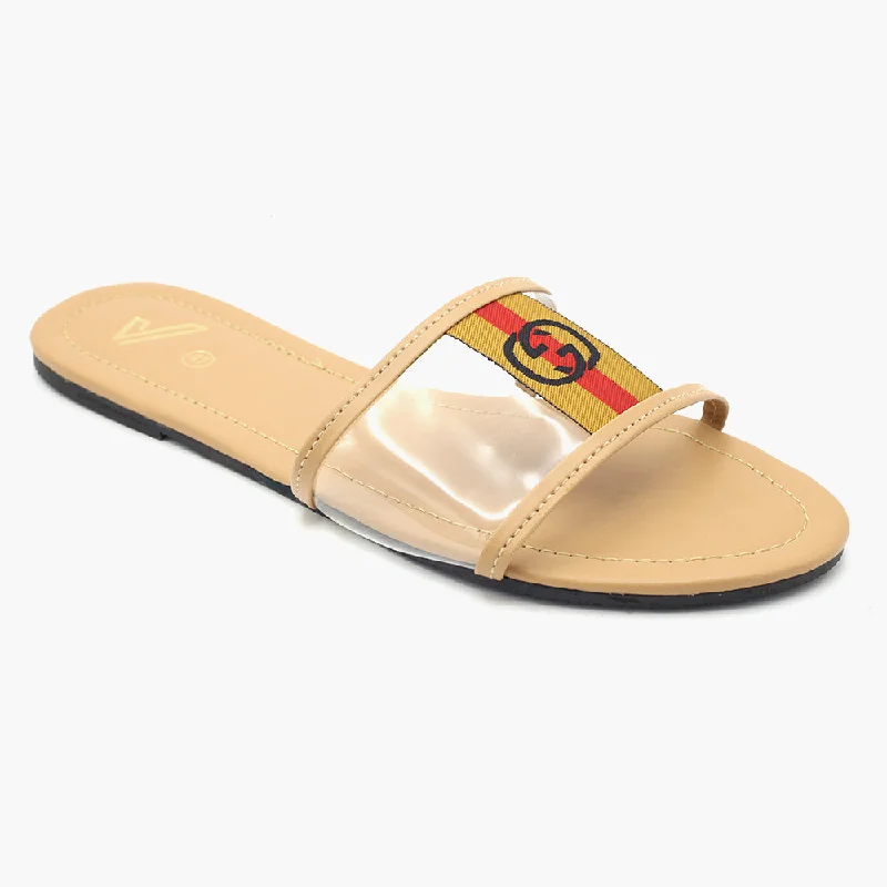 Women's Slipper - Beige