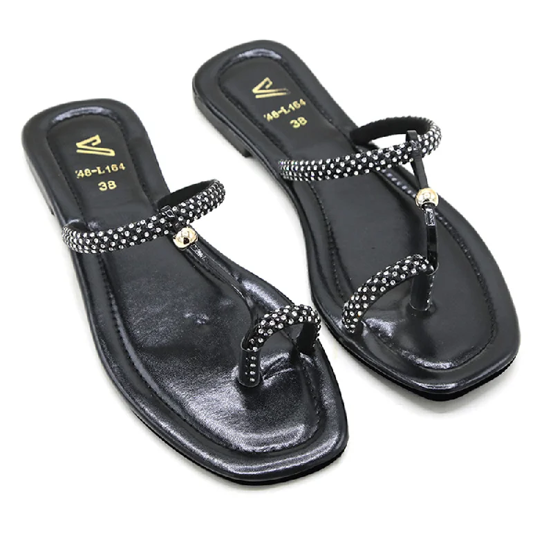 Women's Slipper - Black