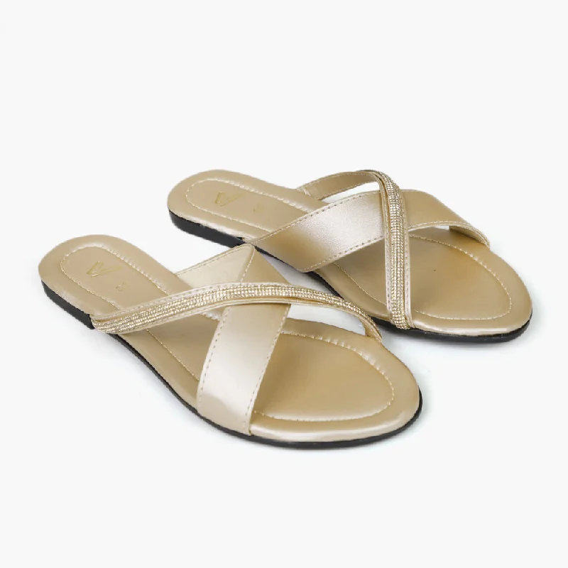 Women's Slipper - Golden