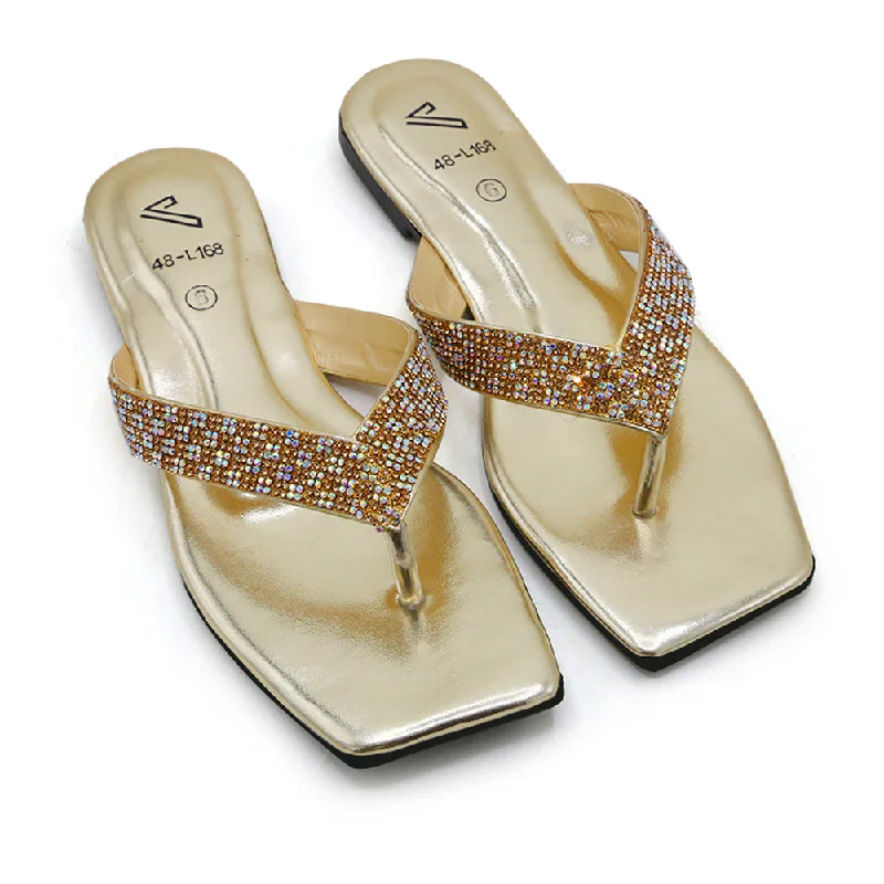 Women's Slipper - Golden