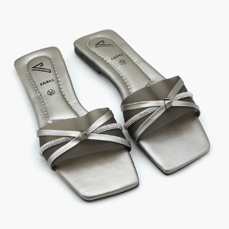 Women's Slipper - Grey