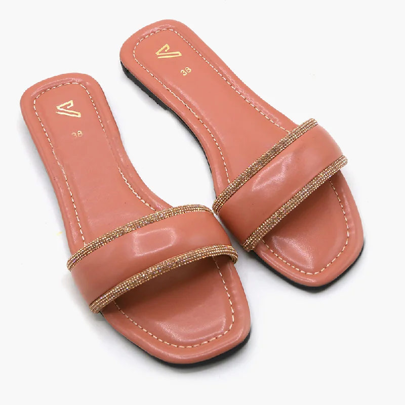 Women's Slipper - Peach