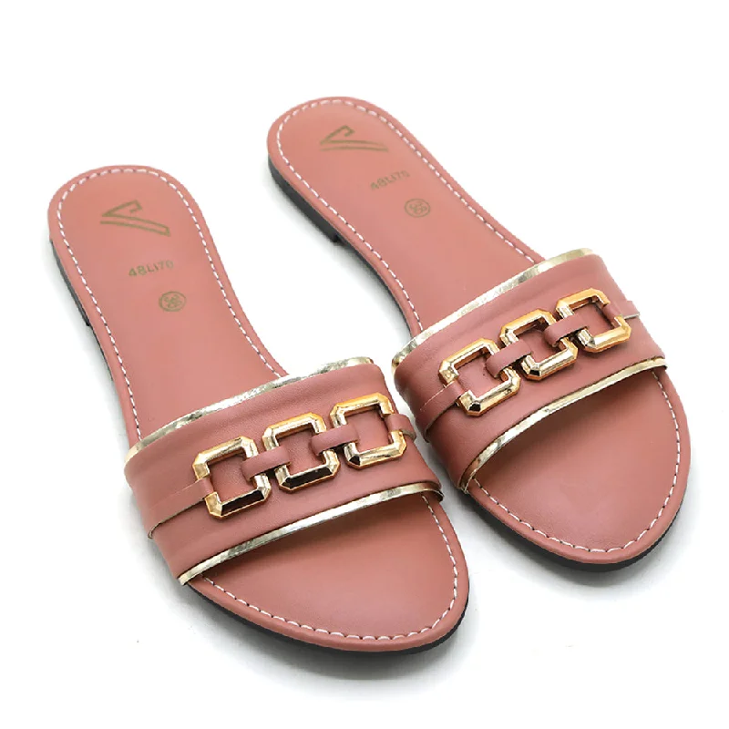 Women's Slipper - Peach