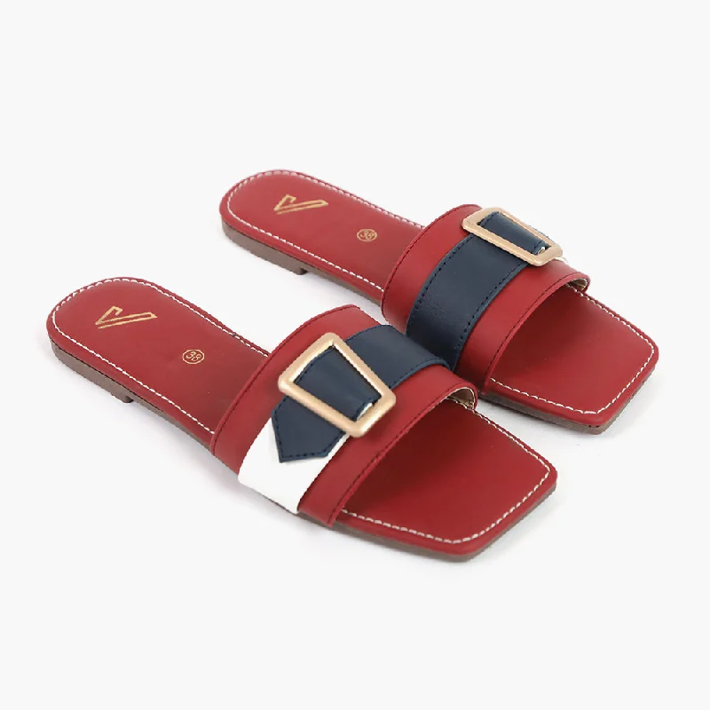 Women's Slipper - Red