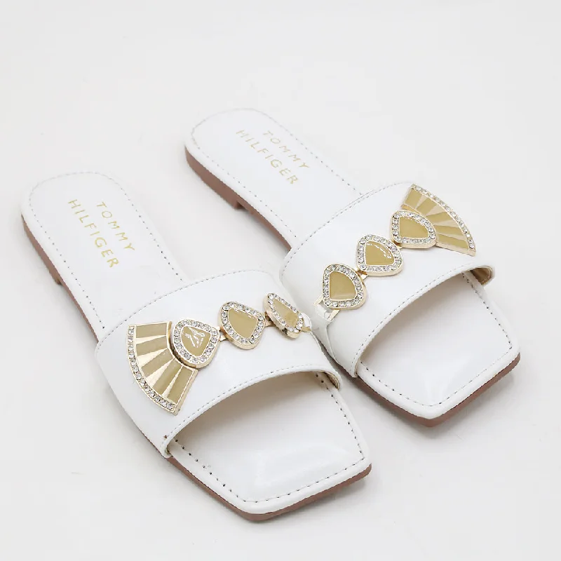 Women's Slipper - White