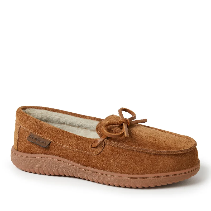 Women's Wilmington Genuine Suede Energy Return Moccasin Slippers