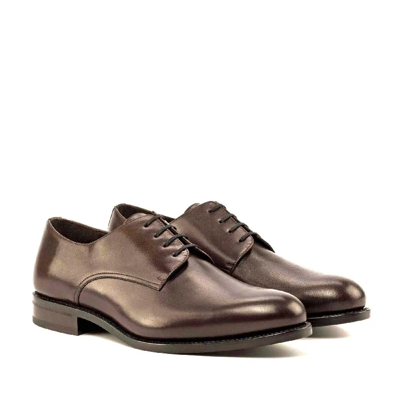 Derby dark brown box calf