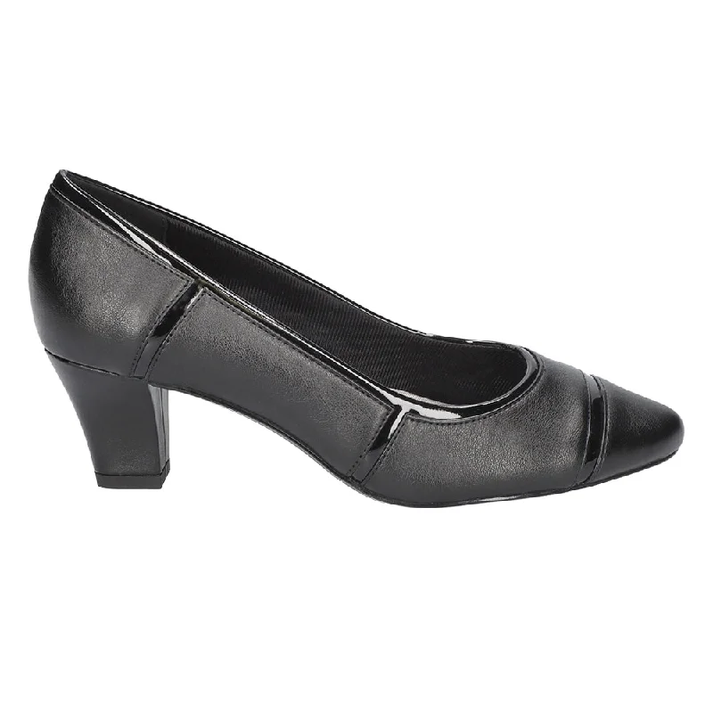 Datia Block Heel Pumps