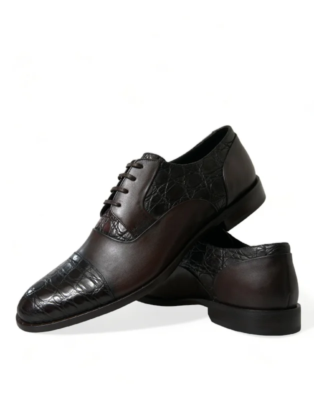 Dolce & Gabbana Elegant  Formal Derby Dress Men's Shoes