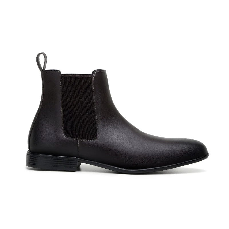 'Harry' men's vegan chelsea by Zette Shoes - espresso